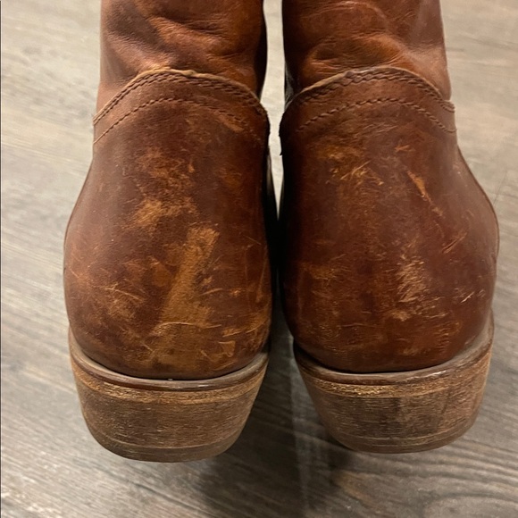 Frye Brown Leather Boots - Picture 6 of 12